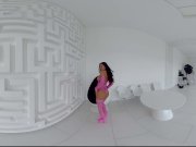 StasyQVR - 180 VR Porn Video - Frisky Fishnets with SilyQ 2/16