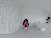 StasyQVR - 180 VR Porn Video - Frisky Fishnets with SilyQ 3/16