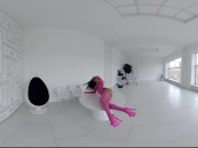 StasyQVR - 180 VR Porn Video - Frisky Fishnets with SilyQ 4/16