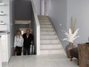 OLD4K. Mature guy fucks his busty mistress when they return at home 3/16