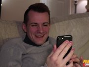 FAKEhub Originals Mad Xmas house party ends with redhead fucking young guy 8/16