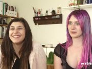 Her Pussy Is Dripping Wet While Her Friend Fingers Her 12/16