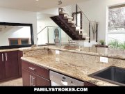 FamilyStrokes - Hot Stepmom Gives Reward Blowjob 7/16