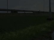 Cute European is WATCHED pissing in public! 1/16