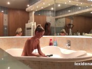 We love to shower after we shoot porn scenes! - Pornstars 4/16