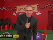 Two hot busty brunette teens get layed out by cock - Brazzers 3/16