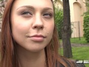 Stunning  Ornella Morgan offers her pussy for quick cash 7/16