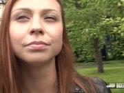 Stunning  Ornella Morgan offers her pussy for quick cash 9/16