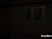 Betrayed Cargo: Lesbian Huntress Baths Slave While Mistress Enjoys 8/16