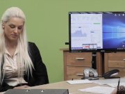 LOAN4K. Greta loan porn of bewitching Blanche and tricky manager 6/16