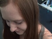 HUNT4K. Slender teen interrupted training to be fucked for money 11/16