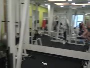 HUNT4K. Slender teen interrupted training to be fucked for money 13/16