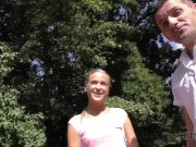 HUNT4K. Hot sex for money on couch culminates with awesome cumshot 4/16