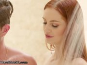 FantasyMassage Tall Redhead Showers with Brother-in-Law 3/16