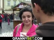 He picks up 70 years old granny tourist from the street 5/16