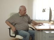 DADDY4K. Old gentleman easily seduces beautiful redhead to have fun 2/16