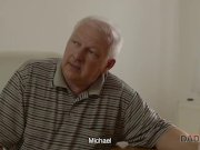 DADDY4K. Old gentleman easily seduces beautiful redhead to have fun 4/16