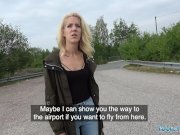 Public Agent Loud outdoor sex for slim pretty lost blonde 2/16