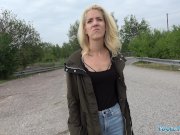Public Agent Loud outdoor sex for slim pretty lost blonde 3/16