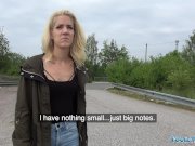 Public Agent Loud outdoor sex for slim pretty lost blonde 4/16