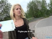 Public Agent Loud outdoor sex for slim pretty lost blonde 5/16