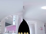 Blonde meets brunette in pissy pussy licking - Virtual Porn 13/16