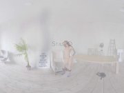 StasyQVR - 180 VR Porn Video - Body Stocking Bombshell with MeganQ 15/16