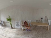 StasyQVR - 180 VR Porn Video - Body Stocking Bombshell with MeganQ 3/16