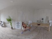 StasyQVR - 180 VR Porn Video - Body Stocking Bombshell with MeganQ 4/16