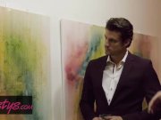 Cute blonde Chloe Cherry gives her loving fans the Squirt Show - Twistys 1/16