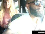 Phat Ass Nina Kayy Rides Big Black Cock Using Boober App! 3/16