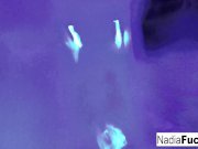 Nadia White masturbating in the shower 16/16