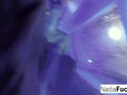 Nadia White masturbating in the shower 3/16