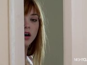 Natural busty Anabelle fucks under the Sun 1/16