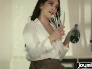 Hot Latina Ginebra Bellucci fucks client and swallow his cum 2/16