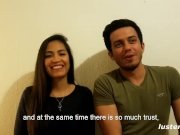 Wet Big Cock Blowjob then Hard Missionary Pounding 8/16