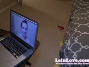 Sucking YOUR cock on webcam while masturbating til you cum on my face 16/16