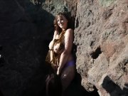 Lana Kendrick bts with her gigantic boobs getting muddy 8/16