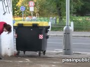 Look at the weird spots to urinate these girls found in the city 11/16