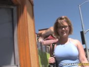 Sasha Knox Spends Some Time With Her First Big Black Cock - Gloryhole 1/16