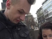 HUNT4K. Cuckold watches how girlfriend is satisfied by another guy 3/16