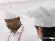 PrivateBlack - Russian Cassie Fire Fucks Big Black Cock Chef 2/16