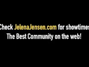 Lustful Lesbians Jelena Jensen & Sandee Westgate Dildo Bang! 1/16