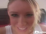 When I am alone I use my dildo 3/16