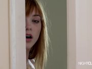 Interracial couple fucks in a pub's toilet 1/16