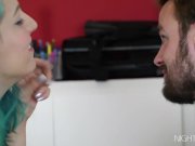 Tattooed college girl Liz Rainbow 3/16