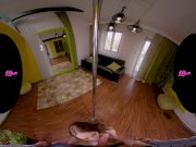 18VRcom Pole Dance Lessons Make Teen GF Nata Ocean Lustful 9/16