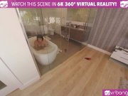 VRBangers Hot Brunette Tourist Get's A French Surprise Dick Breakfast 3/16