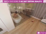 VRBangers Hot Brunette Tourist Get's A French Surprise Dick Breakfast 4/16