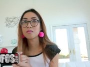 MOFOS - An Asian Teen Eva Yi With A Skinny Body Is Powerless In A Moment With A Huge Cock 3/16